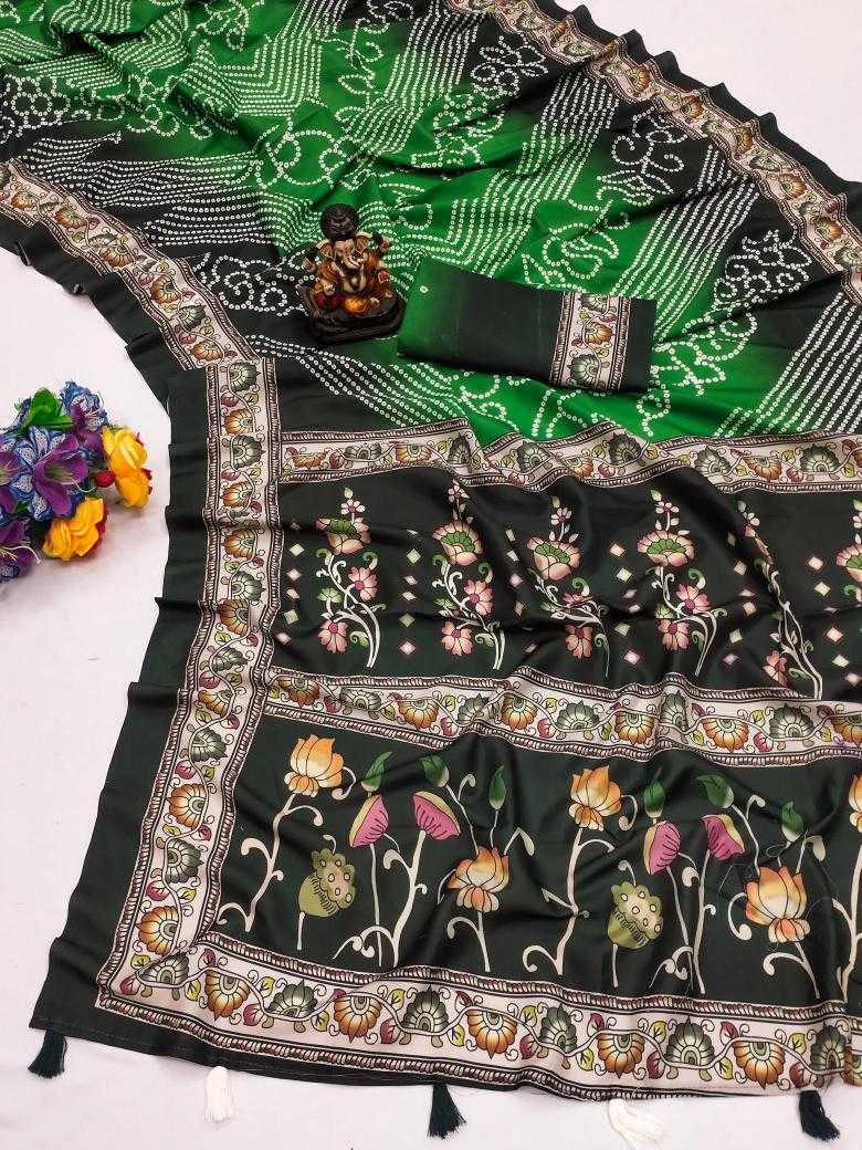 Ynf Muslin Silk RIN183 PAHELI Silk Sarees Wholesale Printed Silk Saree Designer Silk Sarees Kalamkari Silk Sarees Manufacturer