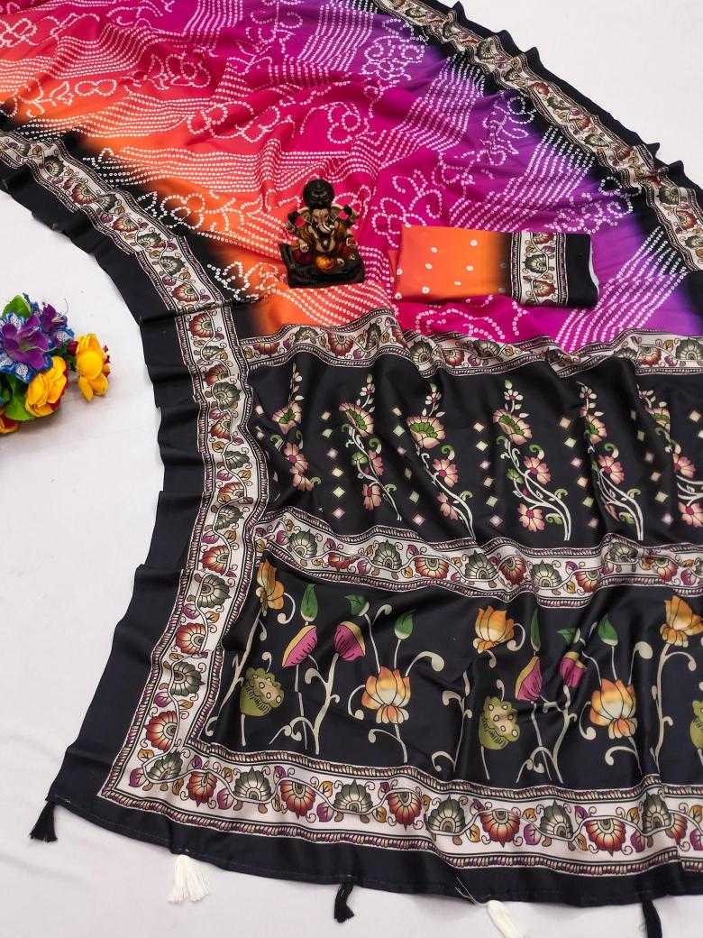 Ynf Muslin Silk RIN183 PAHELI Silk Sarees Wholesale Printed Silk Saree Designer Silk Sarees Kalamkari Silk Sarees Manufacturer