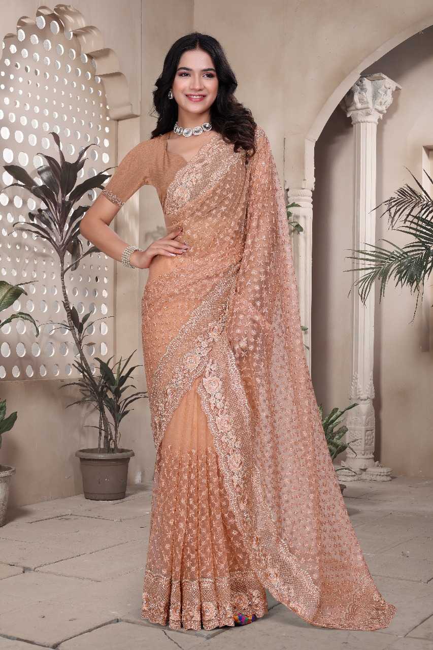 Ynf Net RIN197 3126 Sarees Wholesale Designer Sarees Party Wear Sarees Net Sarees Manufacturer