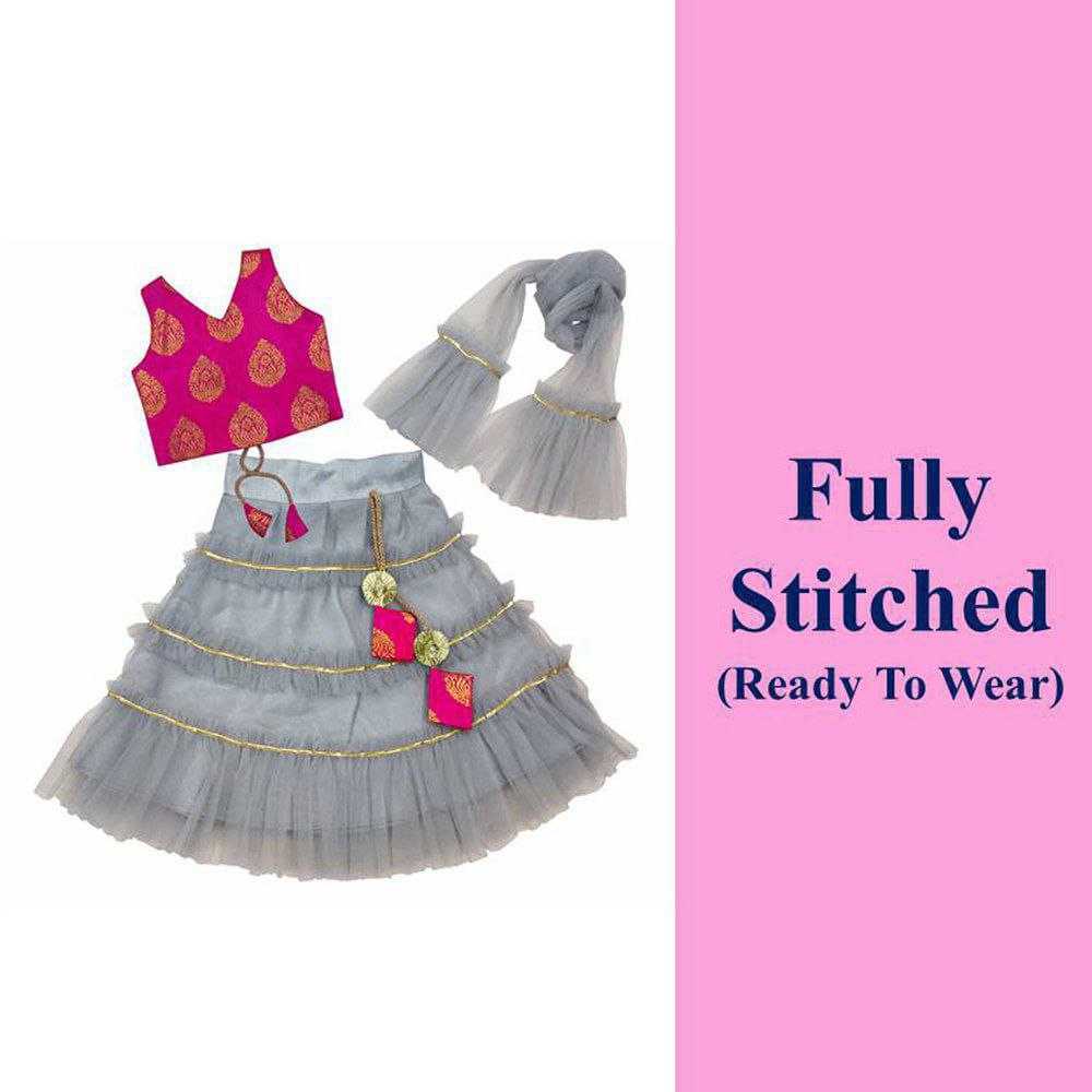 Ynf Net RIN204 DMAR Kids Wear Wholesale Kids Lehenga Kids Lehenga Choli Manufacturer