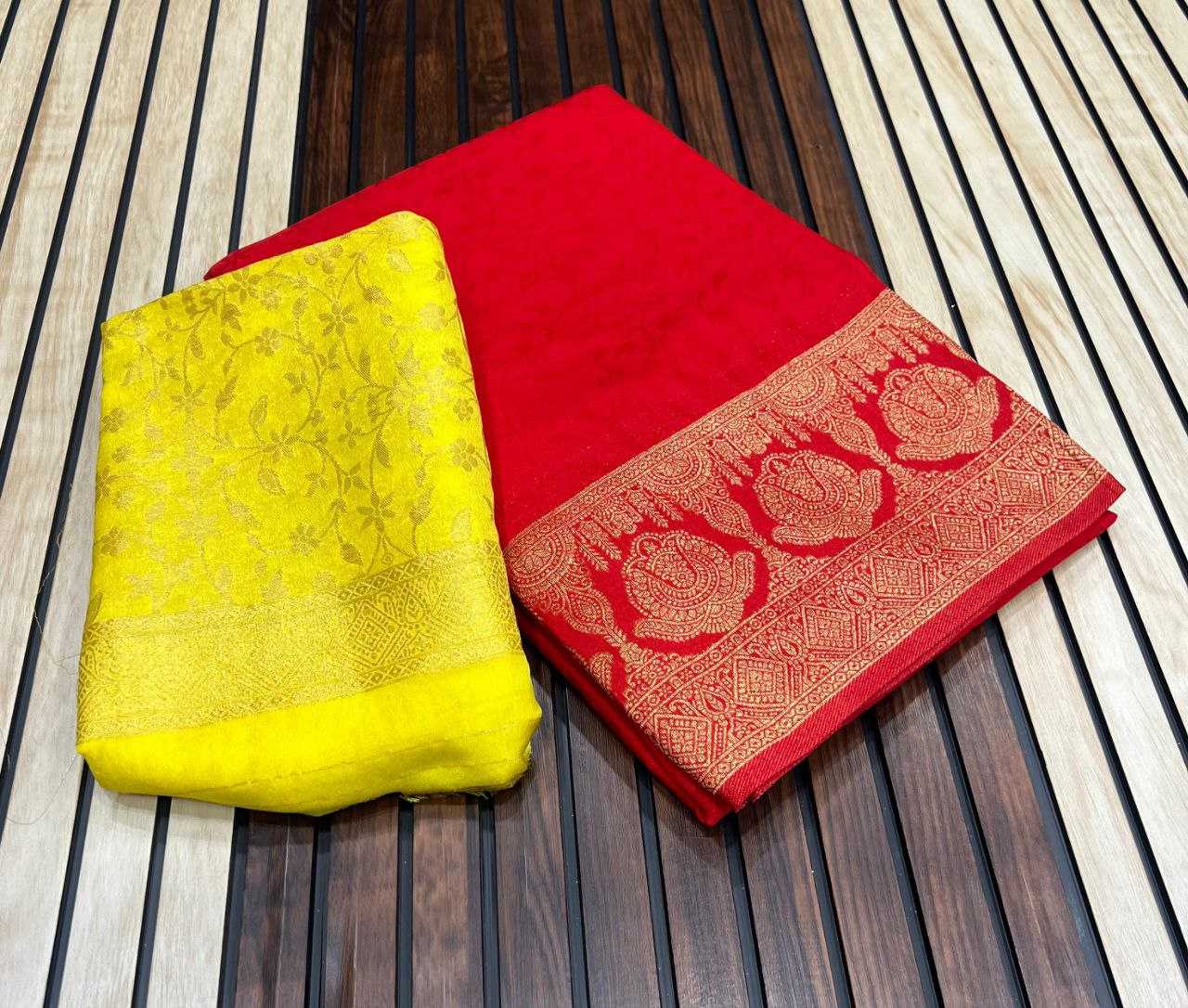 Ynf Nylon RIN225 930 Sarees Wedding Collections Festive Collections Wholesale Nylon Sarees Viscose Saree Sarees With Blouse Manufacturer