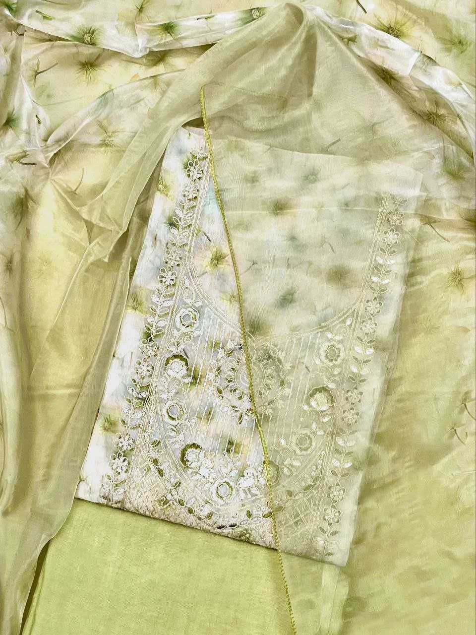 Ynf Organza KESH532 ORGANZA SUIT 702 Suits & Dresses Wholesale Ladies Suits Embroidery Suits Designer Suits Manufacturer