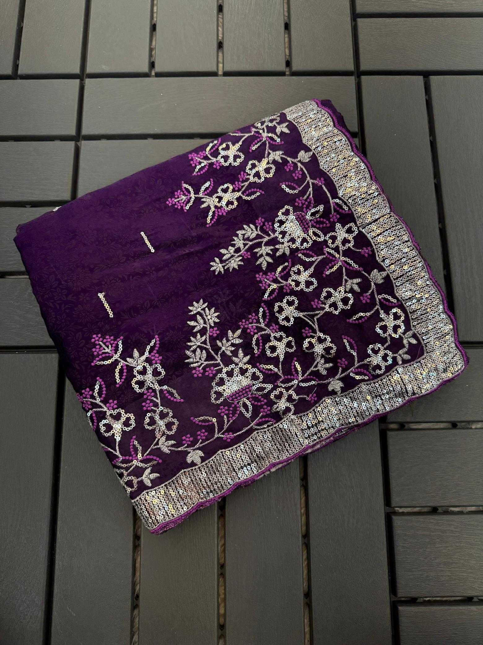 Ynf Organza RIN164 QUAE Sarees Wholesale Jimmy Choo Sarees Organza Sarees Embroidered Sarees Manufacturer