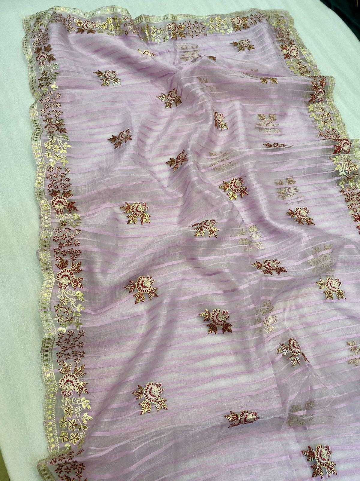 Ynf Organza RIN164 thread work Sarees Festive Collections Wholesale Designer Sarees Organza Sarees Onam Collections Manufacturer