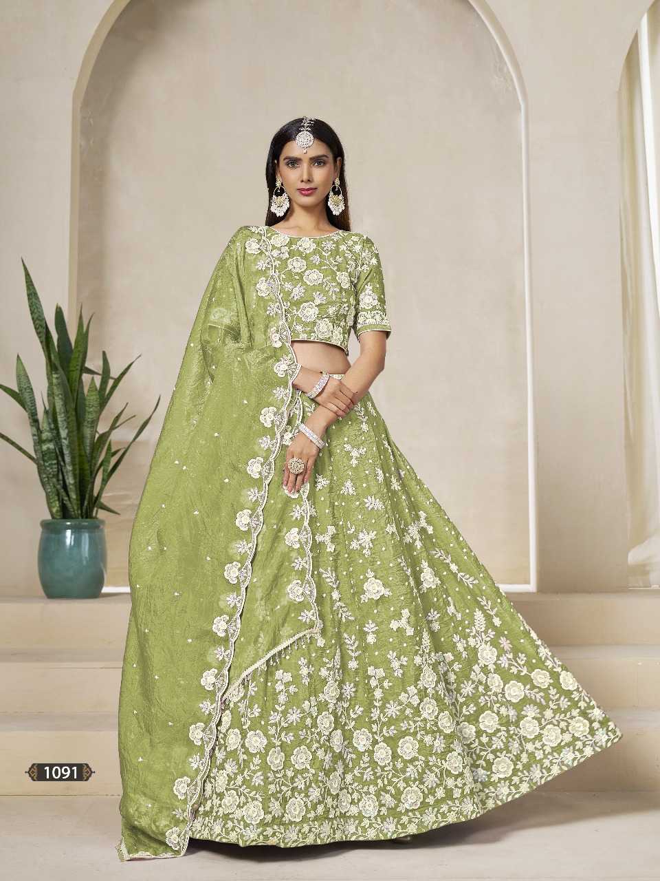 Ynf Organza RIN197 3127 Lehengas Wholesale Designer Lehenga Bridal Lehenga Wedding Lehenga Manufacturer