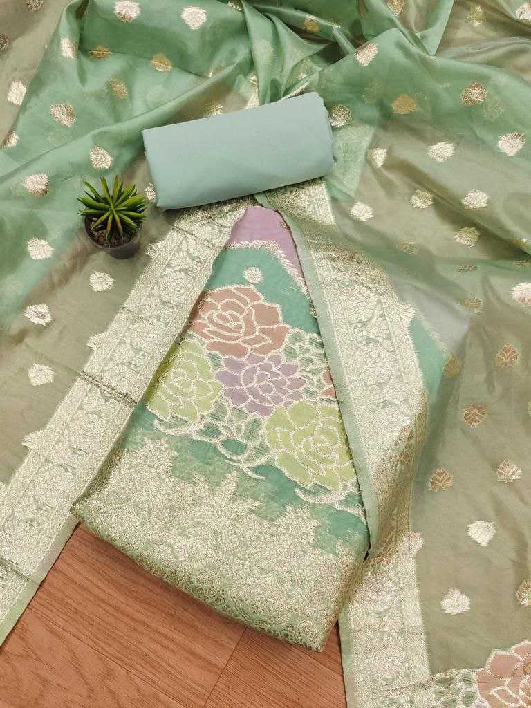 Ynf Organza RIN221 Organza suit 4 Suits & Dresses Wedding Collections Festive Collections Wholesale Ladies Suits Suit Material Wedding Outfits Manufacturer