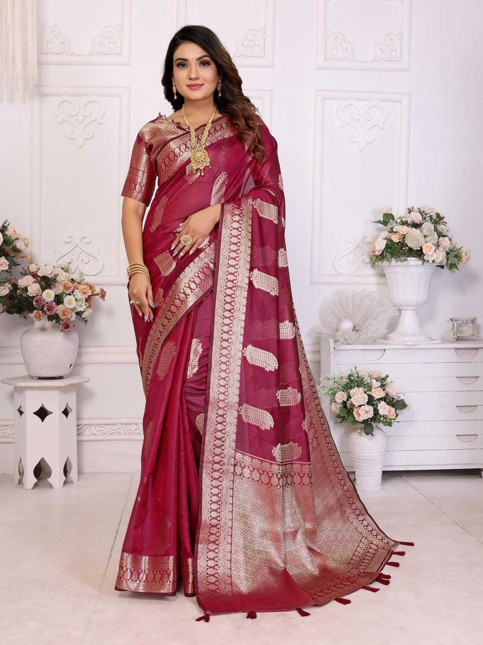 Ynf Organza Silk RIN183 VANSHIKA Silk Sarees Wedding Collections Wholesale Soft Silk Sarees Traditional Silk Sarees Designer Silk Sarees Manufacturer