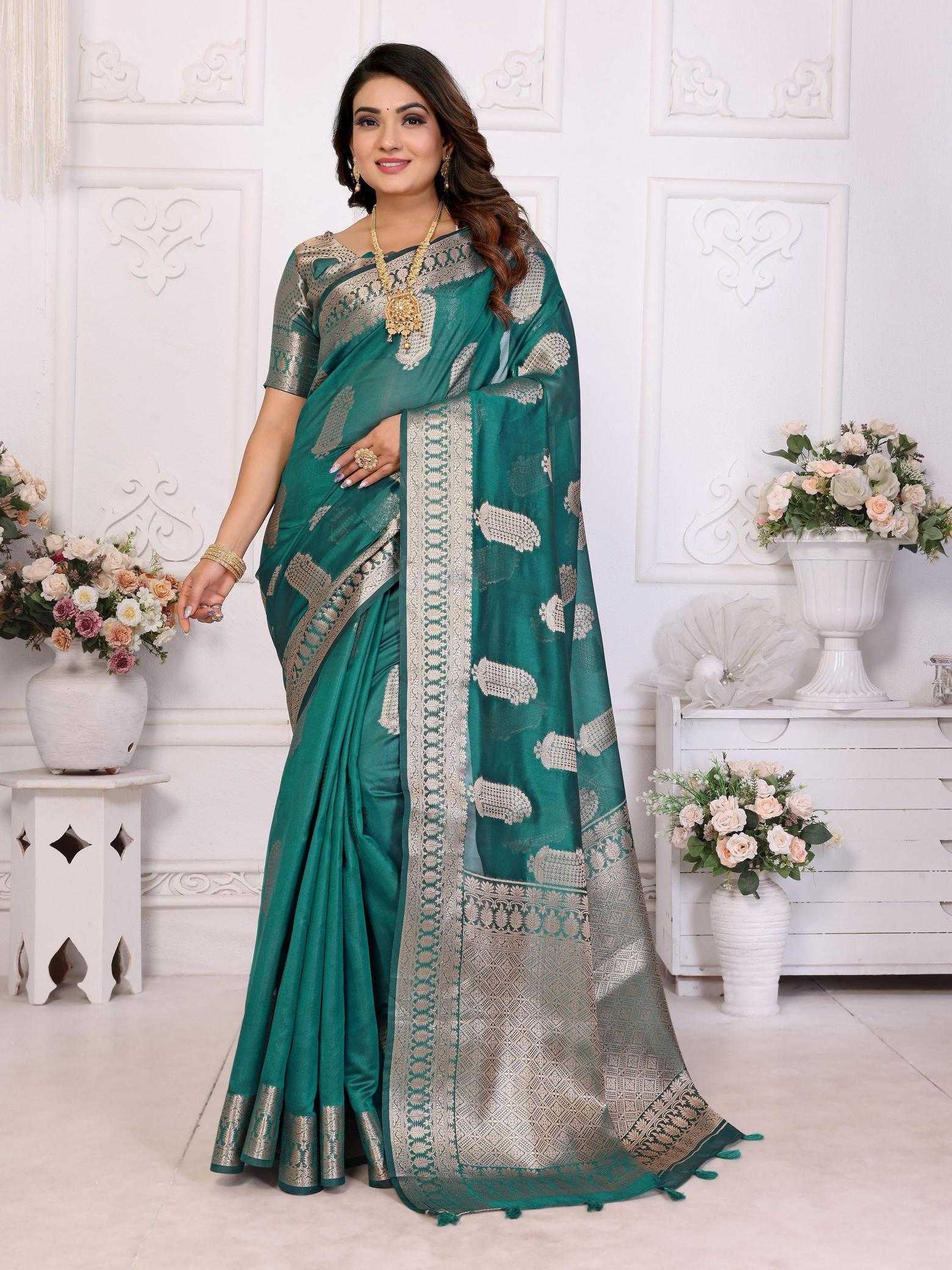 Ynf Organza Silk RIN183 VANSHIKA Silk Sarees Wedding Collections Wholesale Soft Silk Sarees Traditional Silk Sarees Designer Silk Sarees Manufacturer