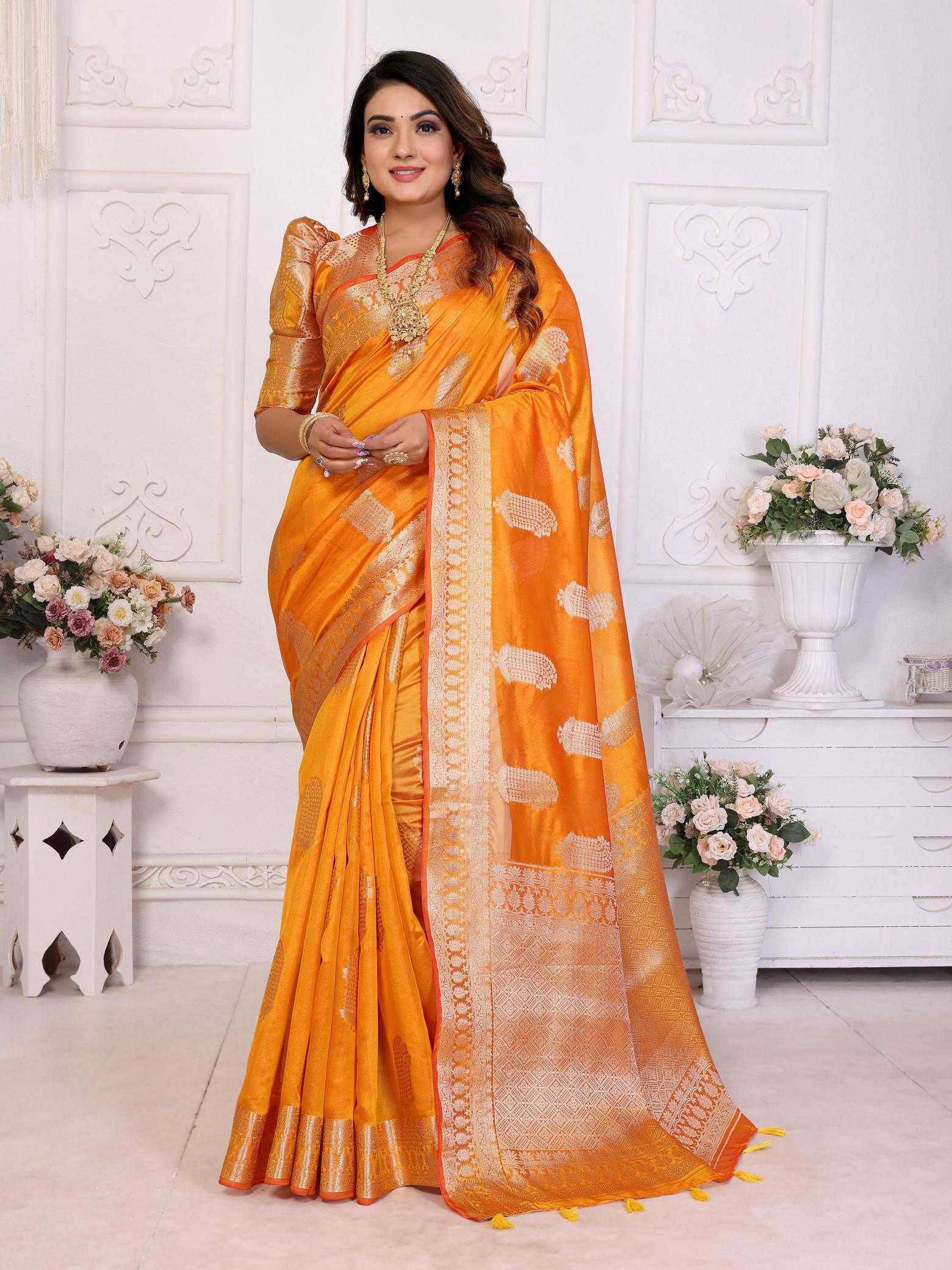 Ynf Organza Silk RIN183 VANSHIKA Silk Sarees Wedding Collections Wholesale Soft Silk Sarees Traditional Silk Sarees Designer Silk Sarees Manufacturer