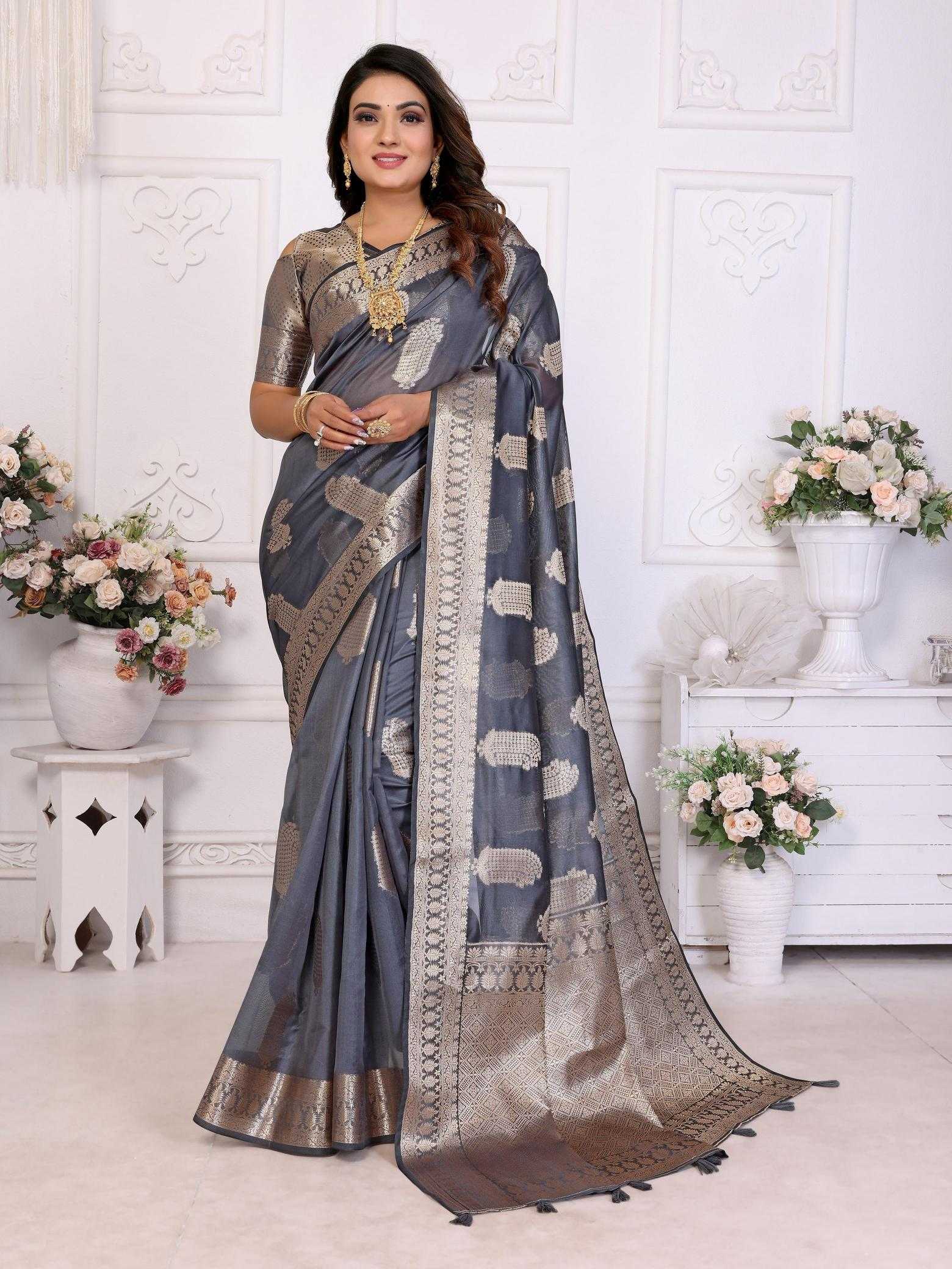 Ynf Organza Silk RIN183 VANSHIKA Silk Sarees Wedding Collections Wholesale Soft Silk Sarees Traditional Silk Sarees Designer Silk Sarees Manufacturer