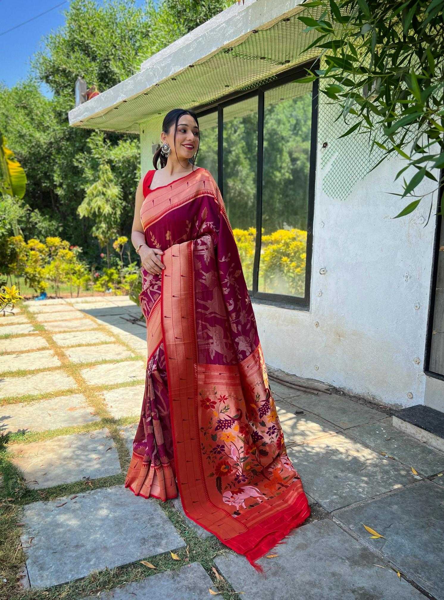 Ynf Paithani Silk KESH249 GAURI Silk Sarees Wholesale Paithani Sarees Soft Silk Sarees Designer Silk Sarees Manufacturer