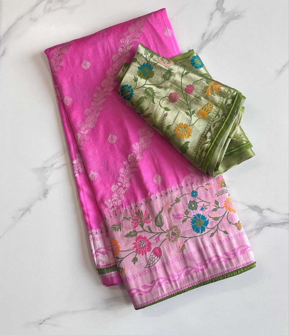 Ynf Paithani Silk RIN225 921 Silk Sarees Wedding Collections Festive Collections Wholesale Paithani Sarees Silk Sarees With Blouse Festival Silk Sarees Manufacturer