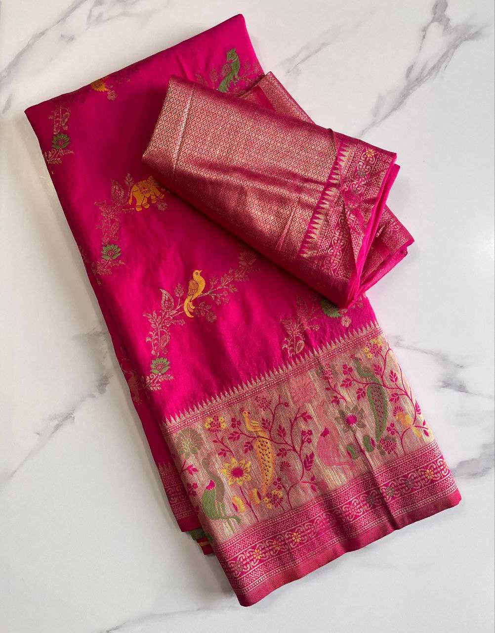 Ynf Paithani Silk RIN225 934 Silk Sarees Wedding Collections Festive Collections Wholesale Paithani Sarees Traditional Silk Sarees Silk Sarees With Blouse Manufacturer