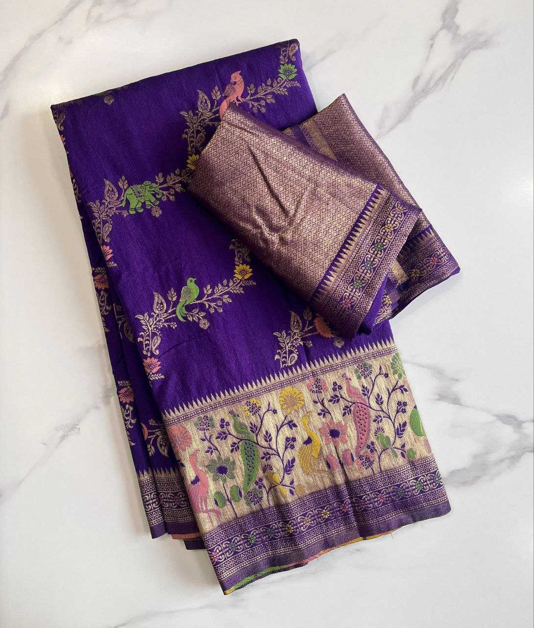 Ynf Paithani Silk RIN225 934 Silk Sarees Wedding Collections Festive Collections Wholesale Paithani Sarees Traditional Silk Sarees Silk Sarees With Blouse Manufacturer