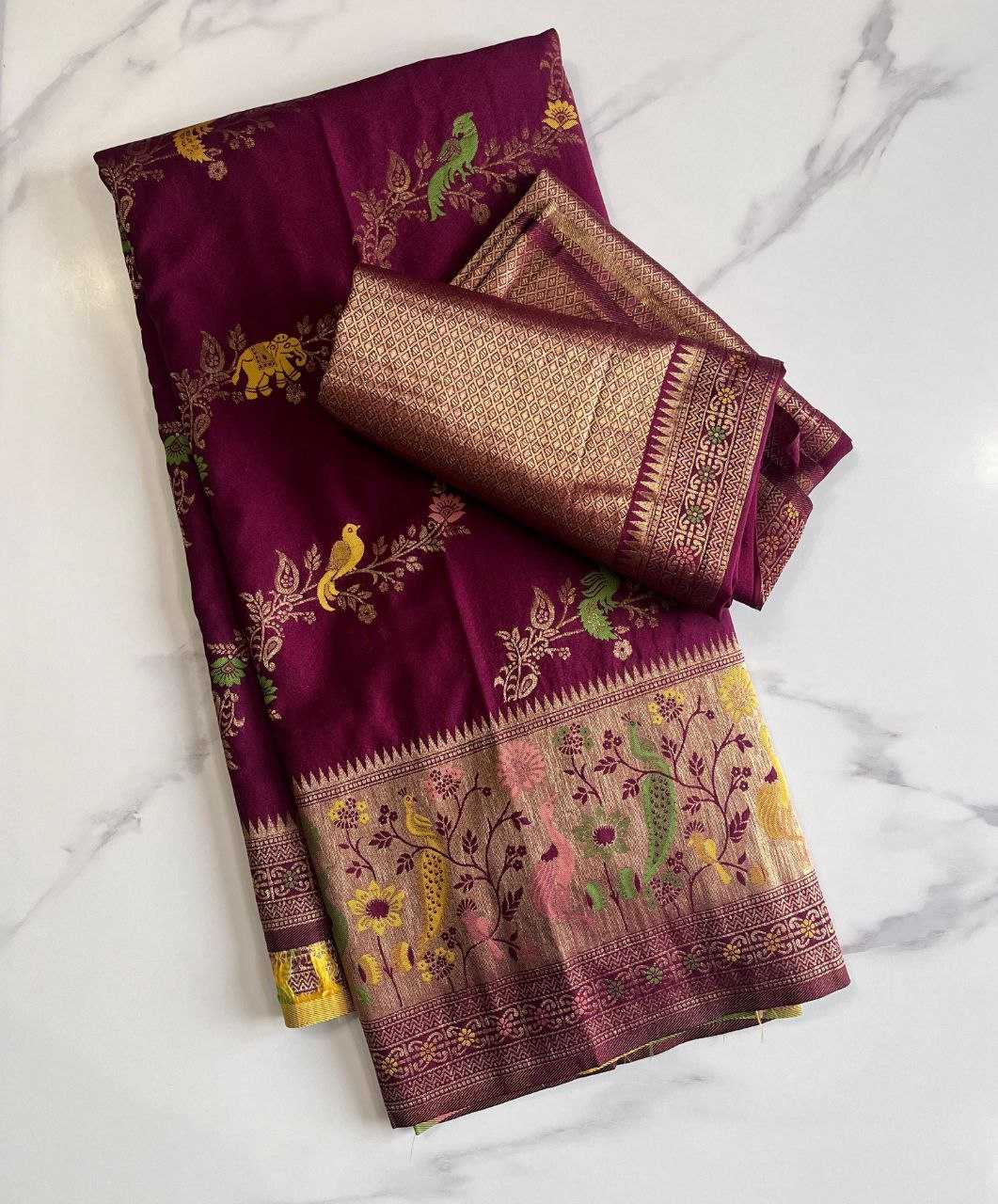 Ynf Paithani Silk RIN225 934 Silk Sarees Wedding Collections Festive Collections Wholesale Paithani Sarees Traditional Silk Sarees Silk Sarees With Blouse Manufacturer