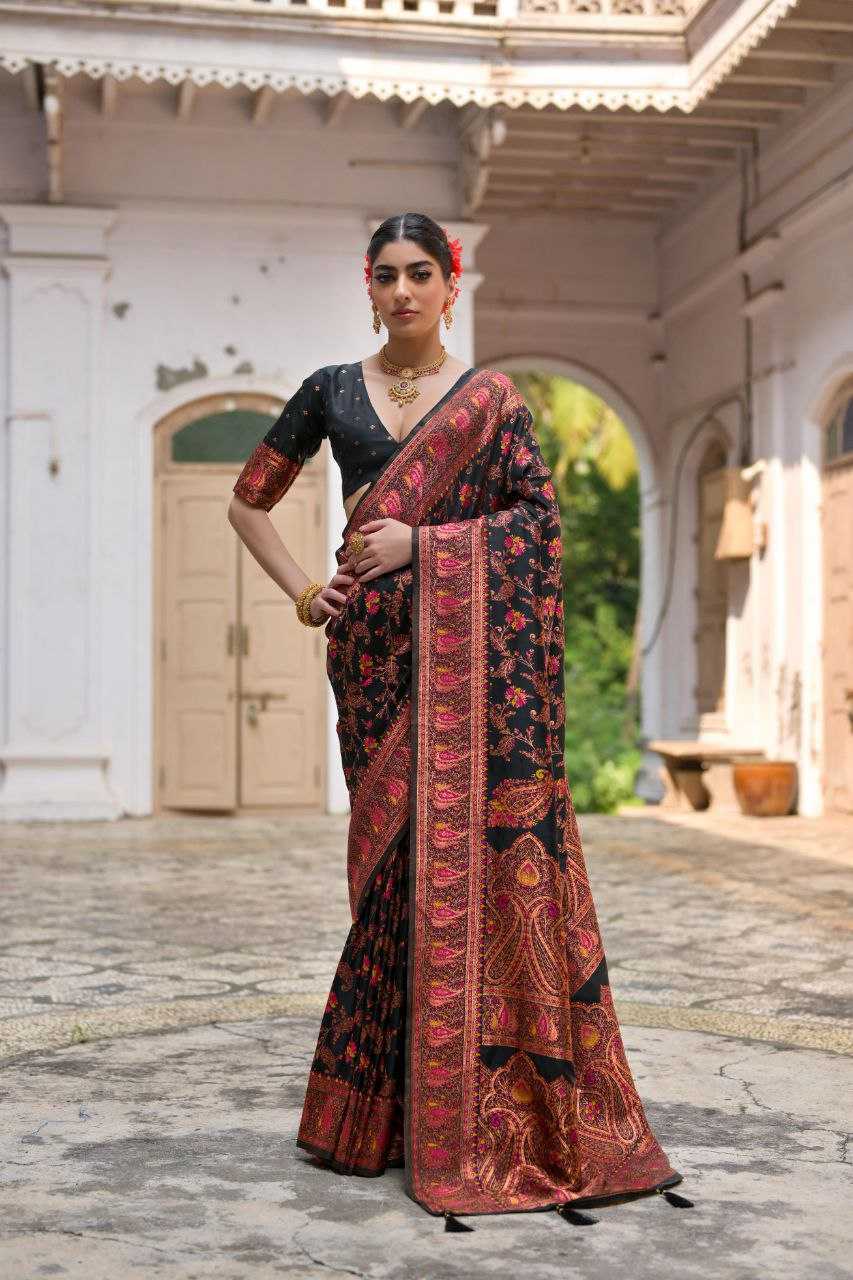 Ynf Pashmina KESH532 PASHMINA SILK 101 Silk Sarees Wholesale Heavy Silk Sarees Soft Silk Sarees Traditional Silk Sarees Manufacturer