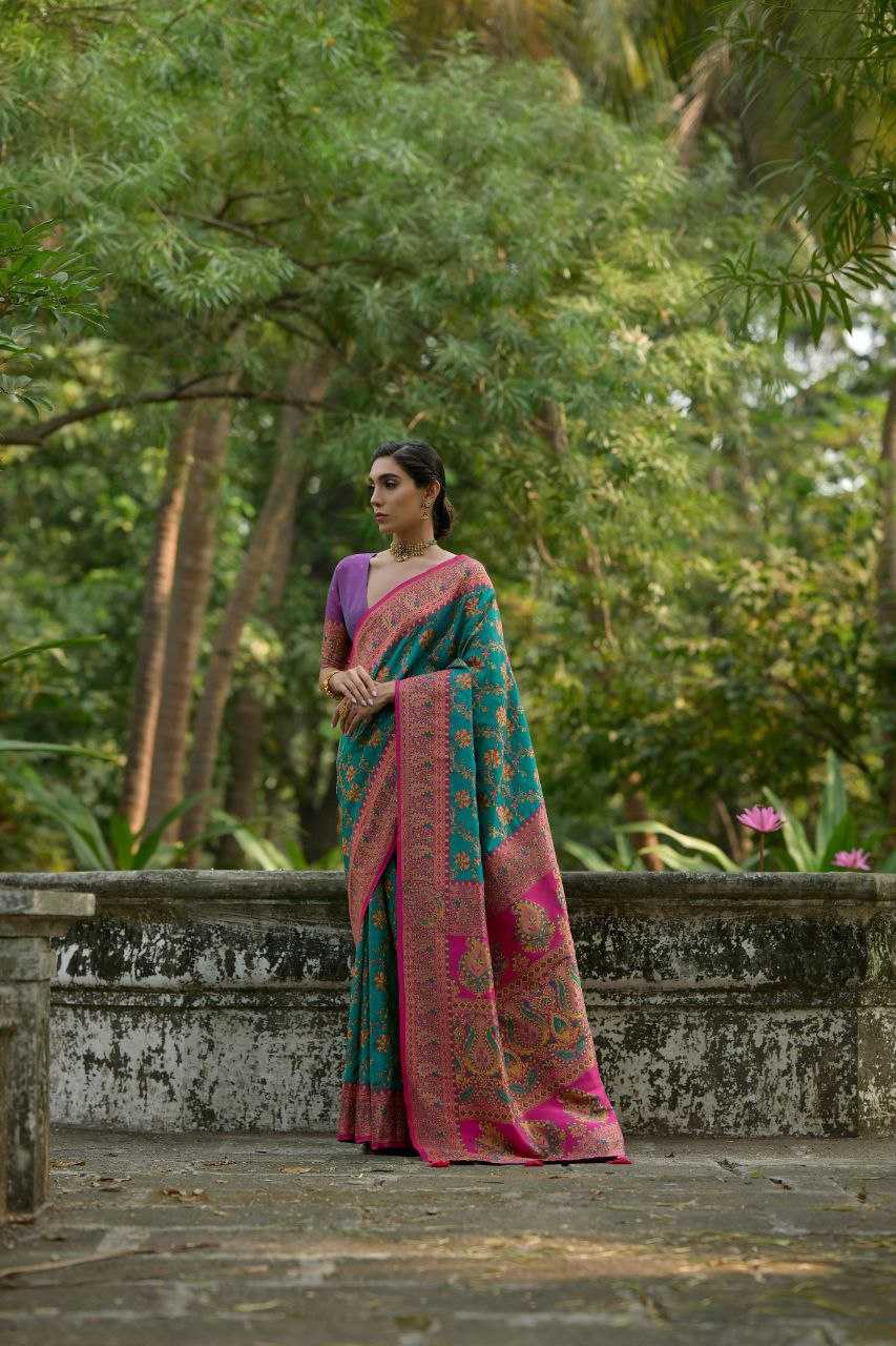 Ynf Pashmina KESH532 PASHMINA SILK 102 Silk Sarees Wholesale Heavy Silk Sarees Soft Silk Sarees Party Wear Silk Sarees Manufacturer