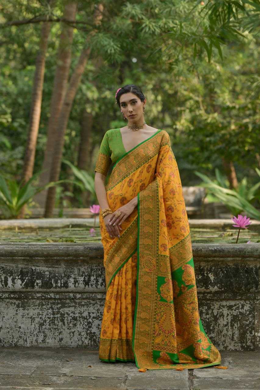 Ynf Pashmina KESH532 PASHMINA SILK 102 Silk Sarees Wholesale Heavy Silk Sarees Soft Silk Sarees Party Wear Silk Sarees Manufacturer