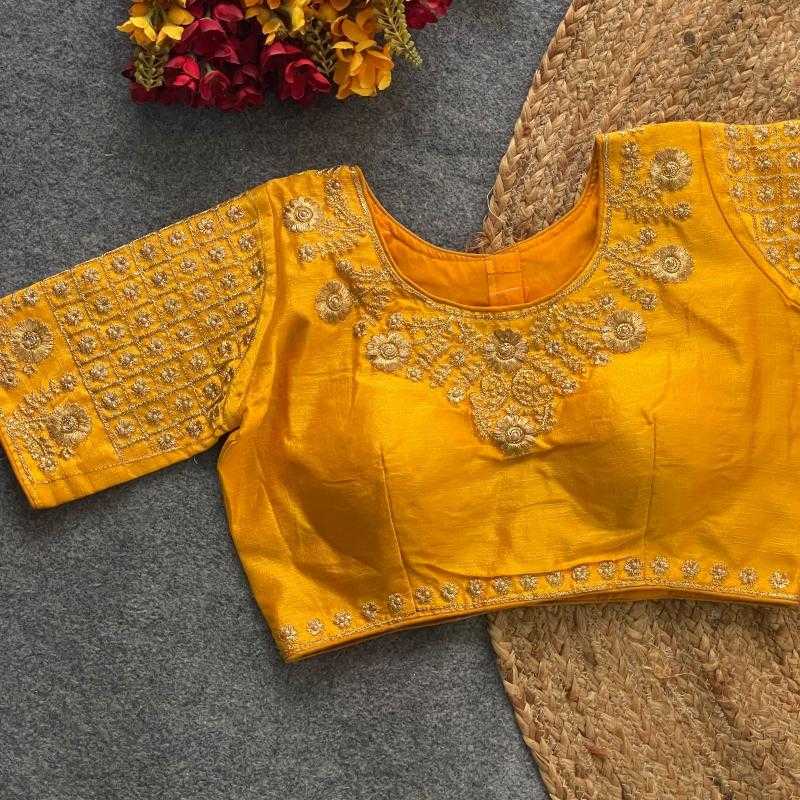 Ynf Phantom Silk KESH426 116 Readymade Blouses Wholesale Designer Blouse Fashion Blouse Silk Blouse Manufacturer