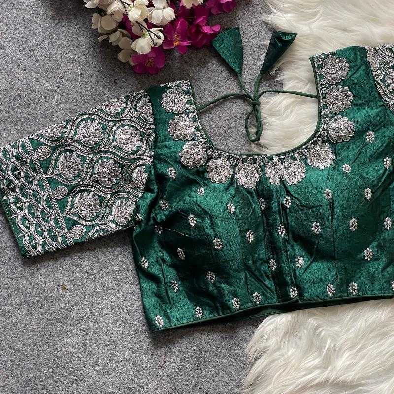 Ynf Phantom Silk KESH426 GOPALA SILVER ZARI Readymade Blouses Wholesale Designer Blouse Party Wear Blouse Silk Blouse Manufacturer