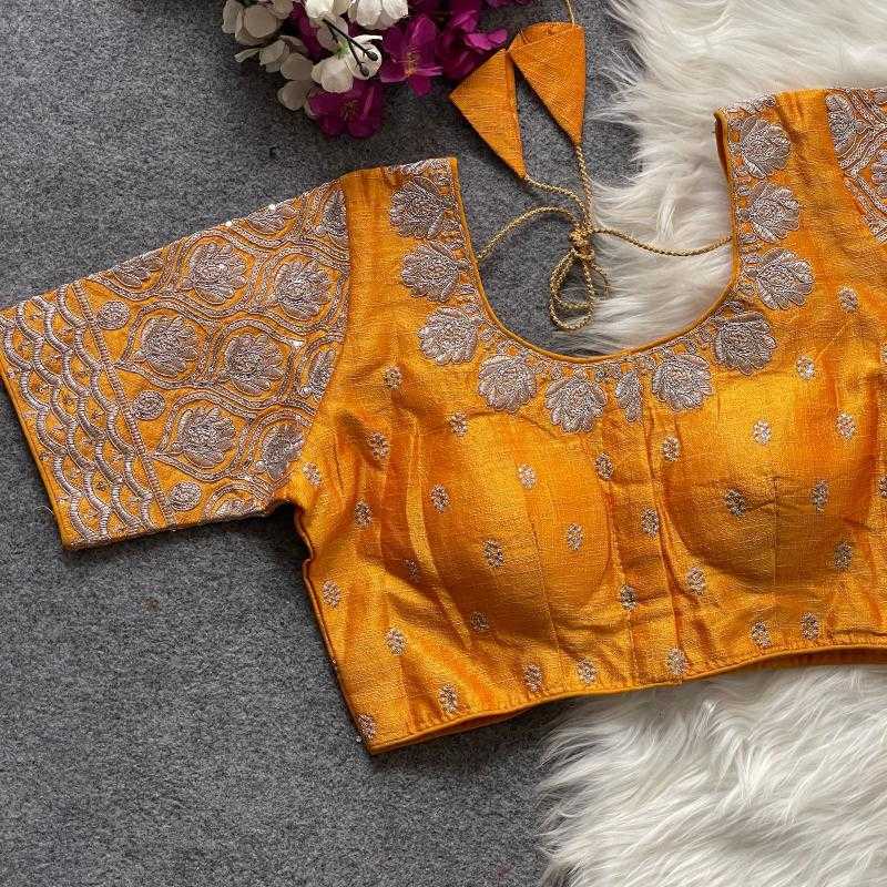 Ynf Phantom Silk KESH426 GOPALA SILVER ZARI Readymade Blouses Wholesale Designer Blouse Party Wear Blouse Silk Blouse Manufacturer