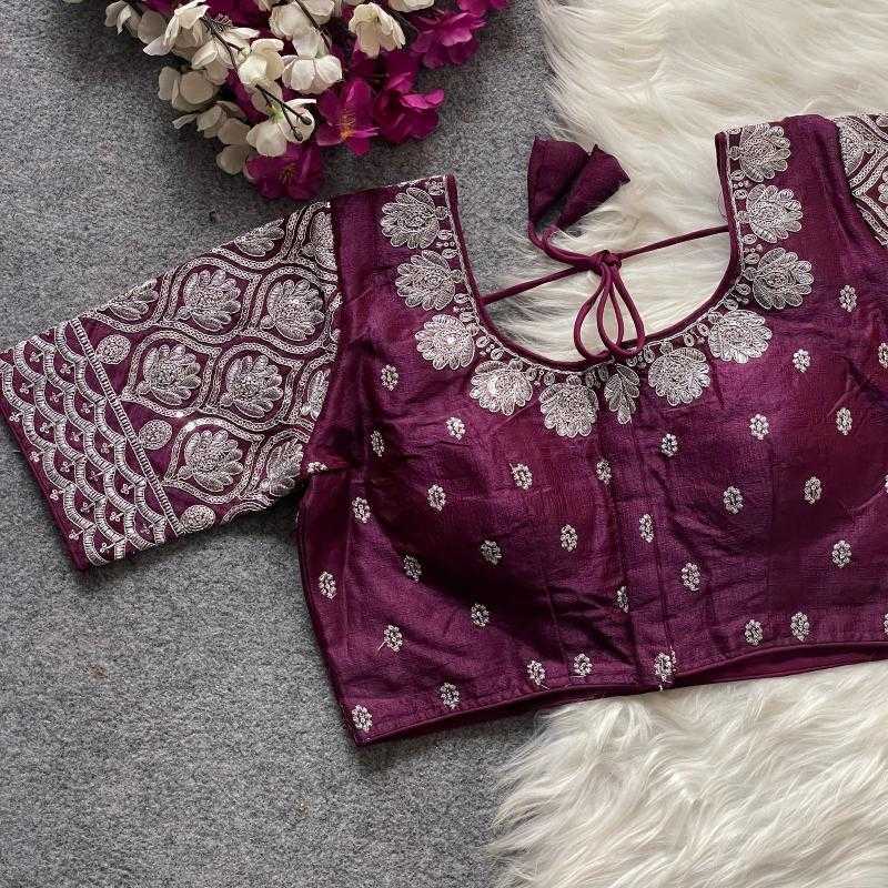 Ynf Phantom Silk KESH426 GOPALA SILVER ZARI Readymade Blouses Wholesale Designer Blouse Party Wear Blouse Silk Blouse Manufacturer