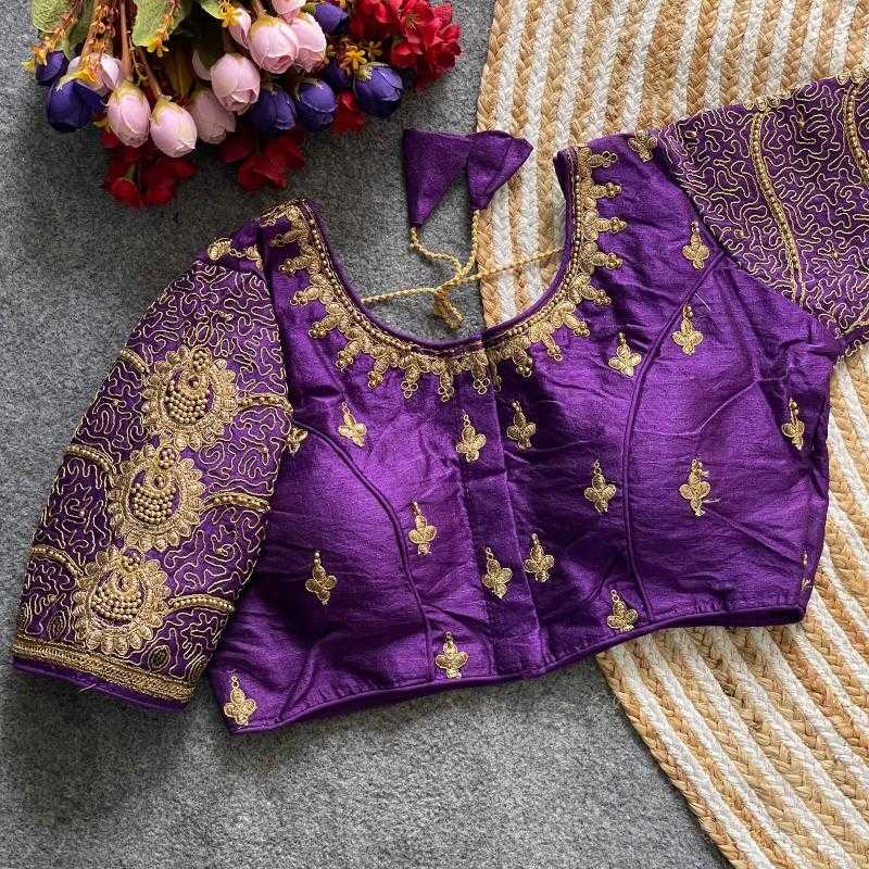 Ynf Phantom Silk KESH426 moon Readymade Blouses Wholesale Blouse Designer Blouse Silk Blouse Manufacturer