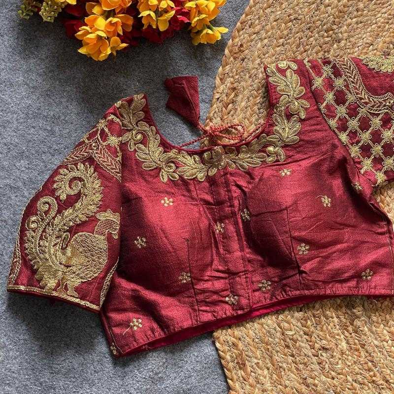 Ynf Phantom Silk KESH426 More Readymade Blouses Wholesale Designer Blouse Fashion Blouse Silk Blouse Manufacturer