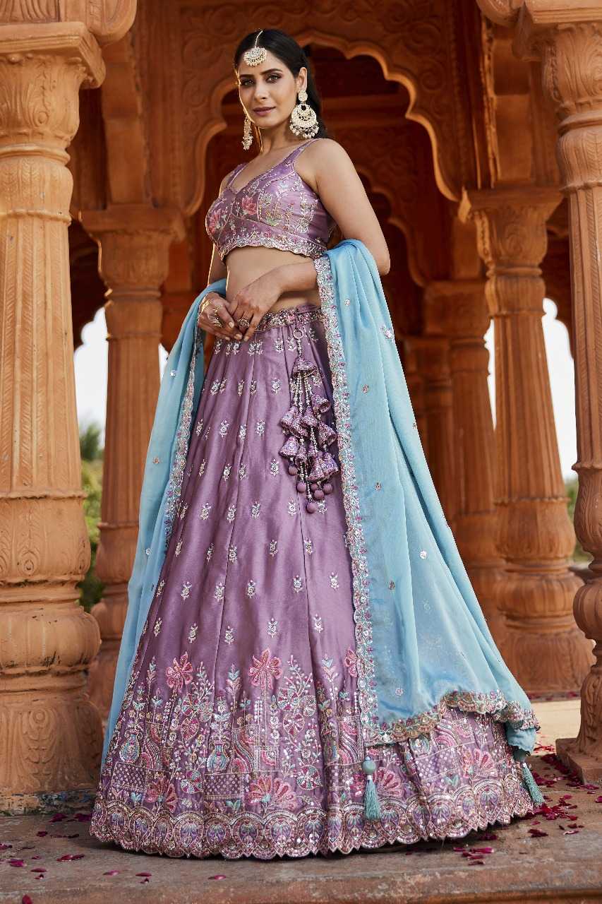 Ynf Poly Georgette RIN197 3027 Lehengas Wholesale Designer Lehenga Bridal Lehenga Embroidered Lehenga Manufacturer