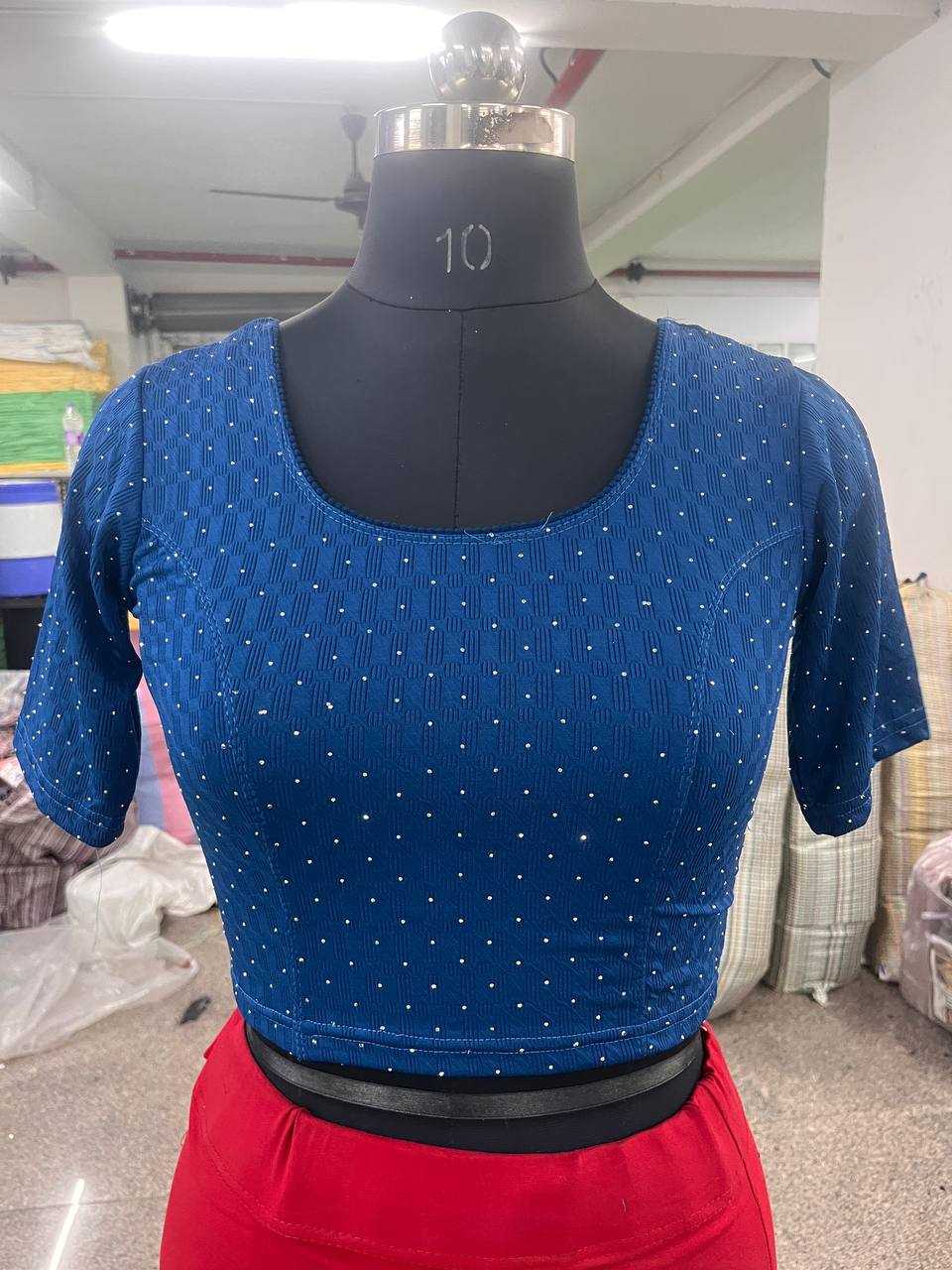 Ynf Polyester KESH535 DIAMOND Readymade Blouses Wholesale Blouse Designer Blouse Fashion Blouse Manufacturer