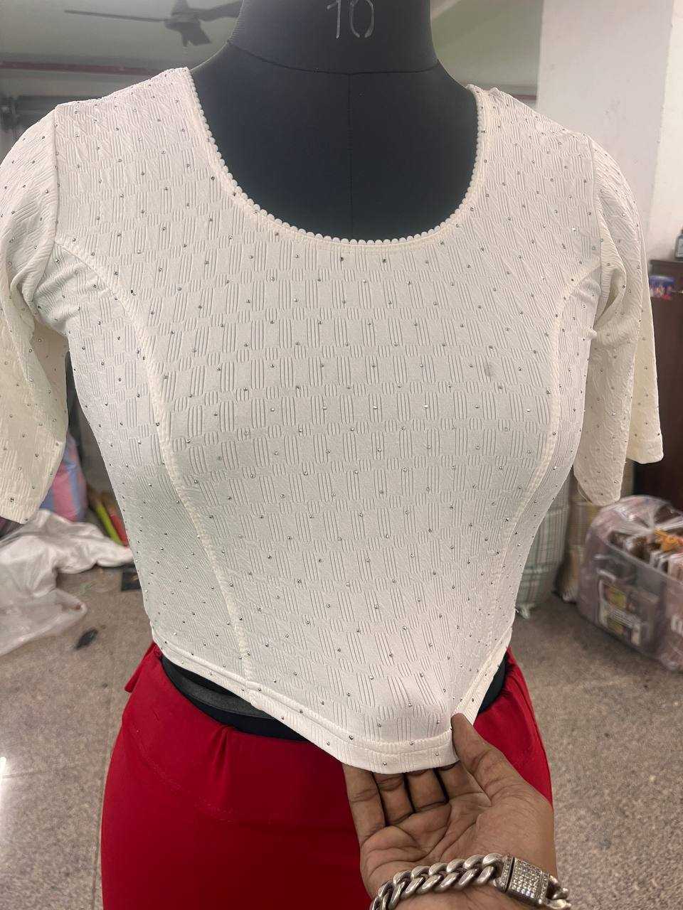 Ynf Polyester KESH535 DIAMOND Readymade Blouses Wholesale Blouse Designer Blouse Fashion Blouse Manufacturer