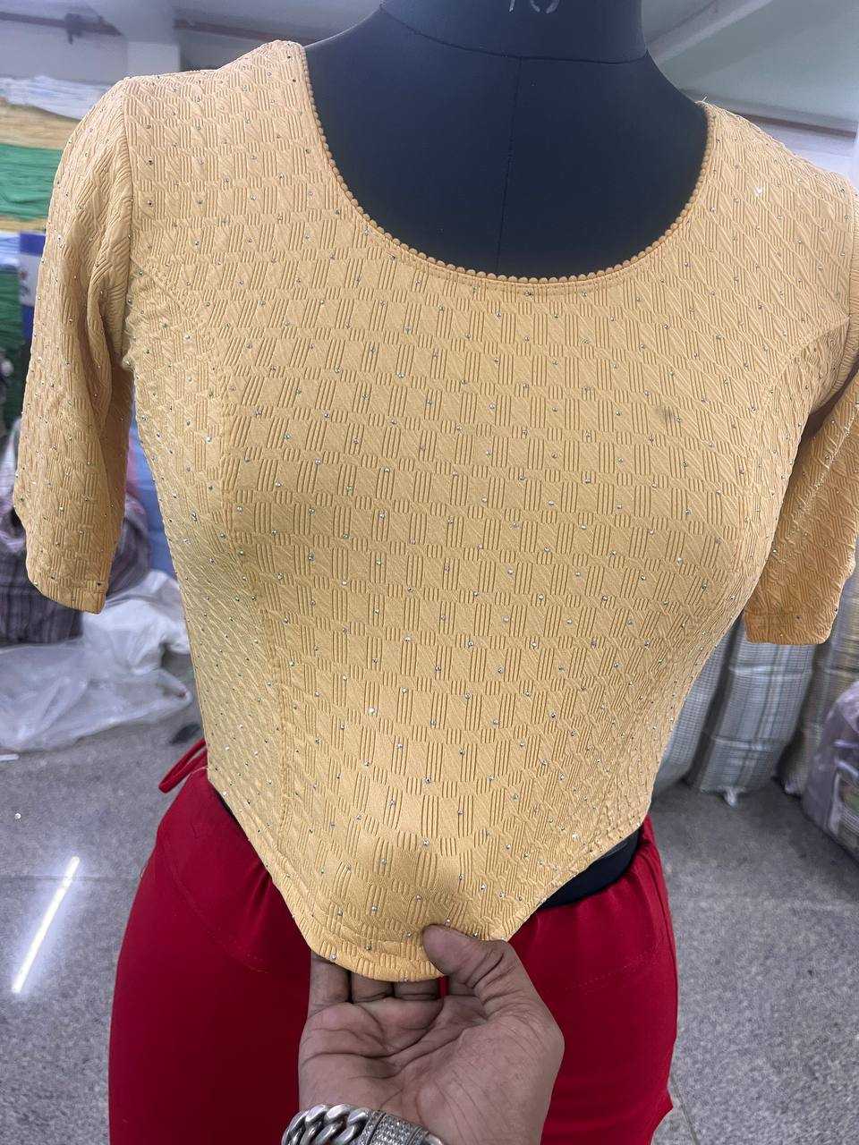 Ynf Polyester KESH535 DIAMOND Readymade Blouses Wholesale Blouse Designer Blouse Fashion Blouse Manufacturer