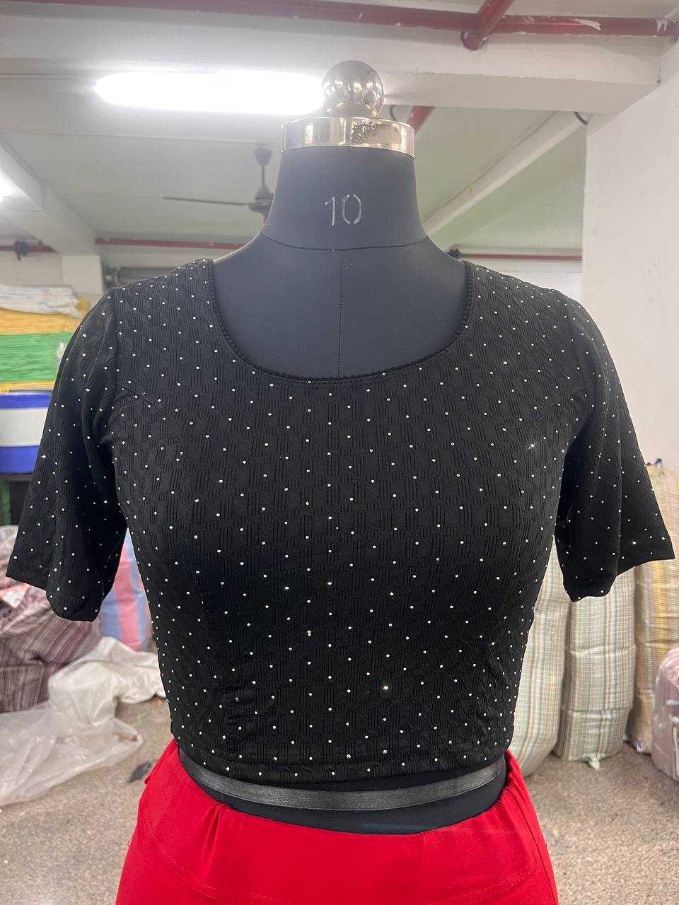Ynf Polyester KESH535 DIAMOND Readymade Blouses Wholesale Blouse Designer Blouse Fashion Blouse Manufacturer