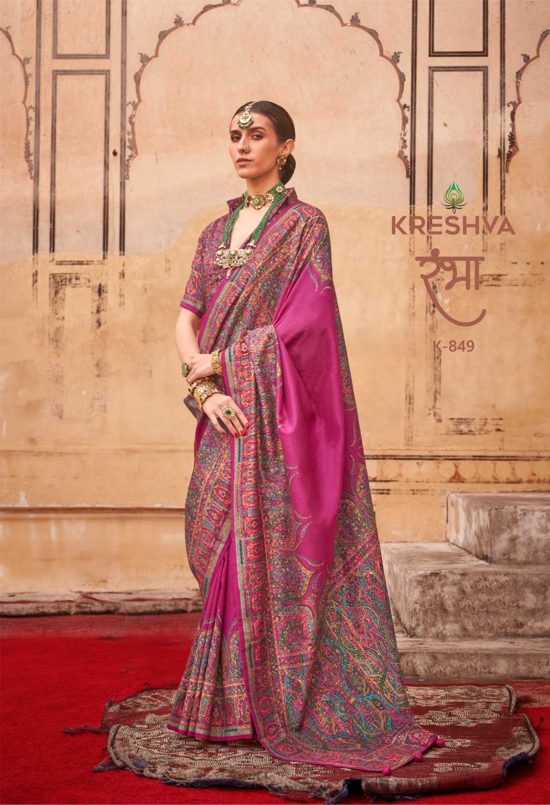 Ynf Pure Bandhej KESH522 116 Sarees Wedding Collections Wholesale Ajrakh Sarees Wedding Outfits Manufacturer