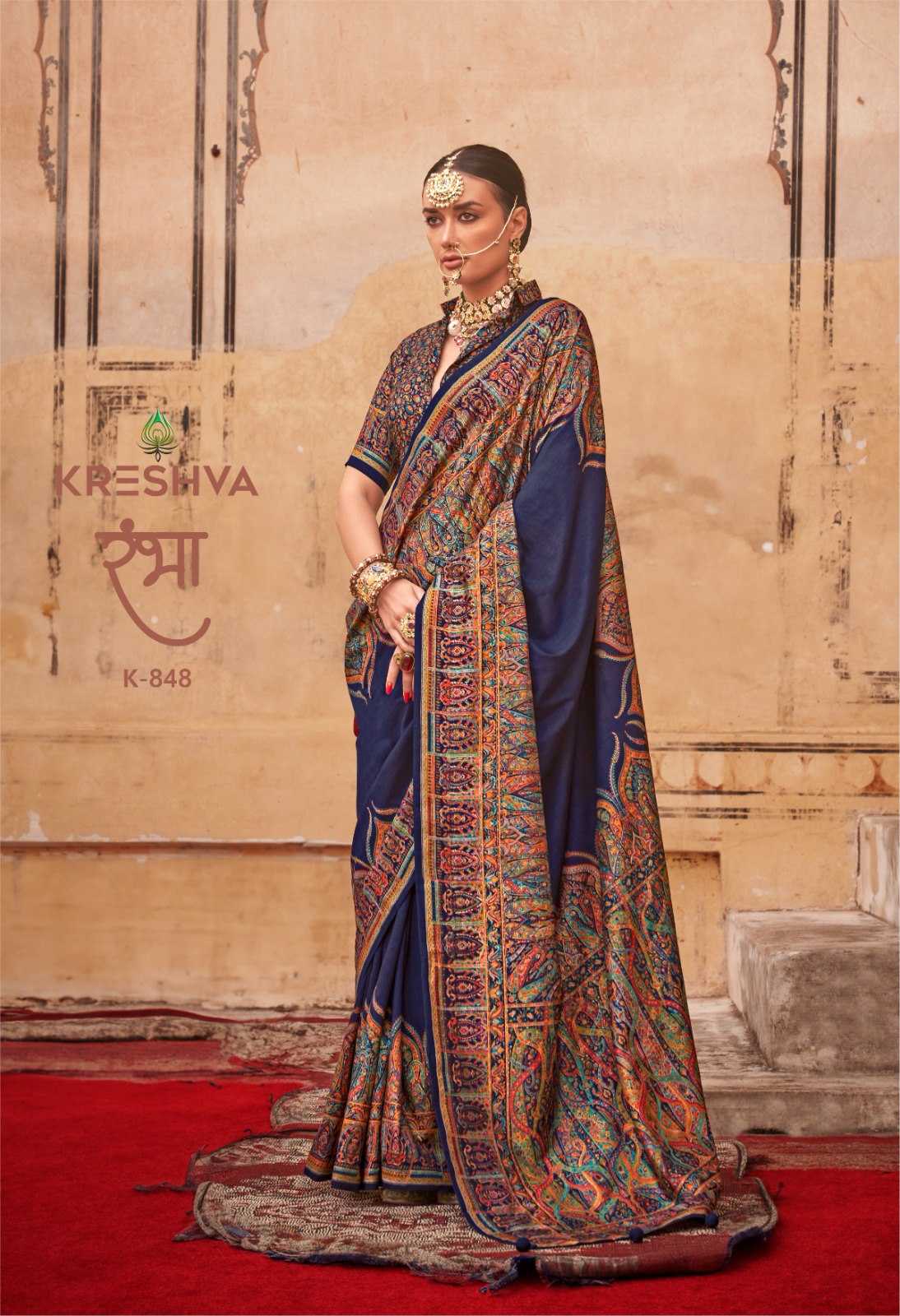 Ynf Pure Bandhej KESH522 116 Sarees Wedding Collections Wholesale Ajrakh Sarees Wedding Outfits Manufacturer