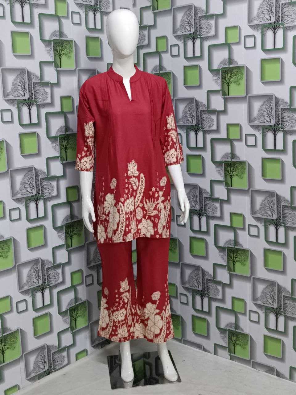 Ynf Pure Cotton KESH461 104 Suits & Dresses Western Wears Festive Collections Wholesale Co-ord Set Printed Dresses Cotton Dresses Manufacturer