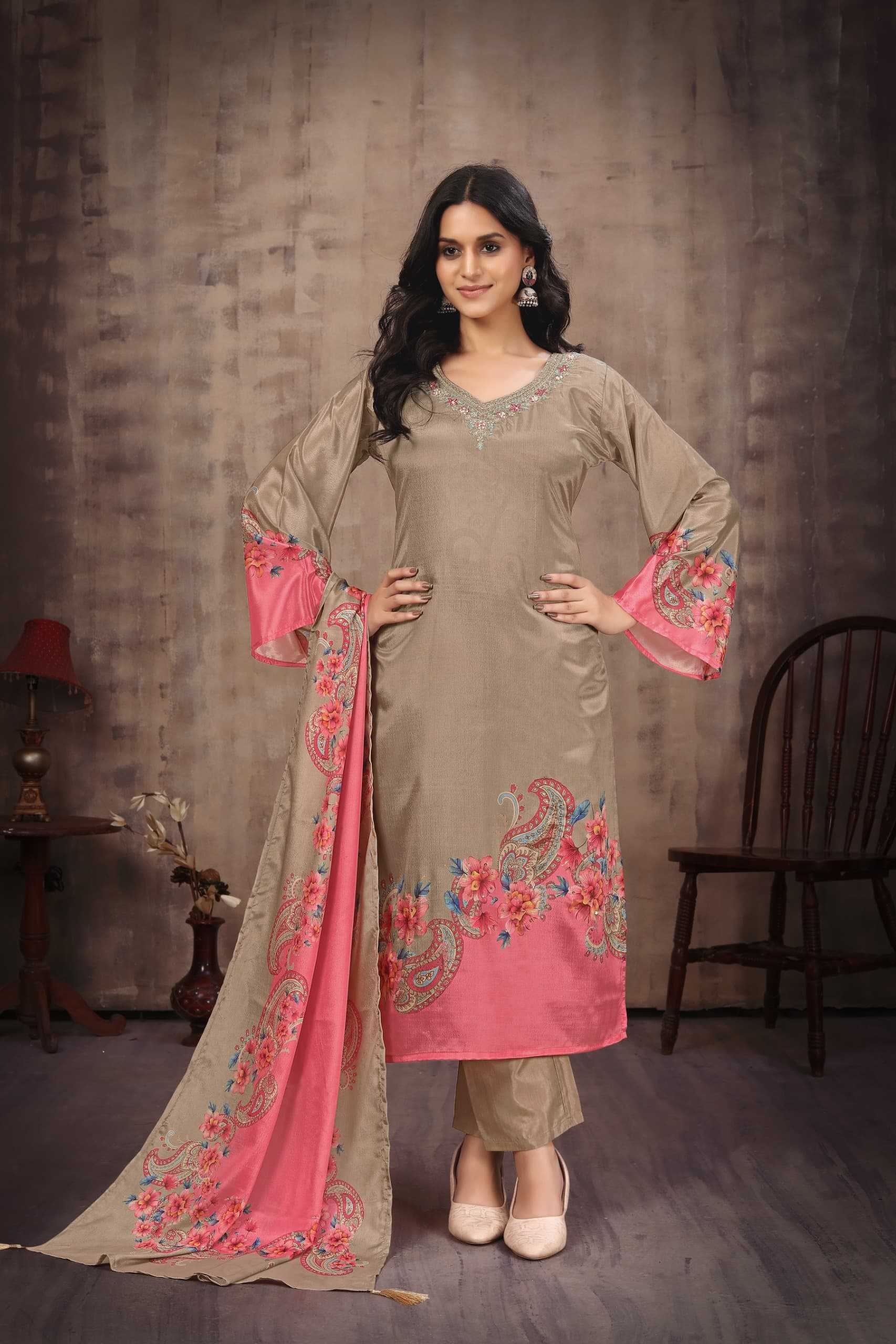 Ynf Pure Cotton RIN190 MG Setwise Collections Wholesale Dresses & Suits Catalogs Manufacturer
