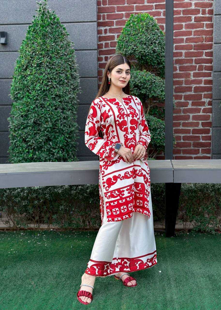 Ynf Pure Crepe KESH526 104 Suits & Dresses Western Wears Plus Size Collections Wholesale Co-ord Set Palazzo Suit Printed Dresses Manufacturer
