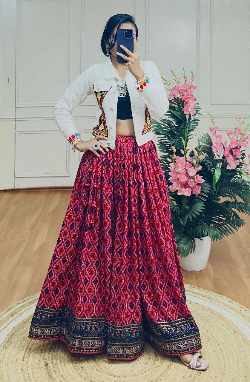 Ynf Pure Rayon KESH511 Pagli Festive Collections Wholesale Navratri Chaniya Choli Manufacturer