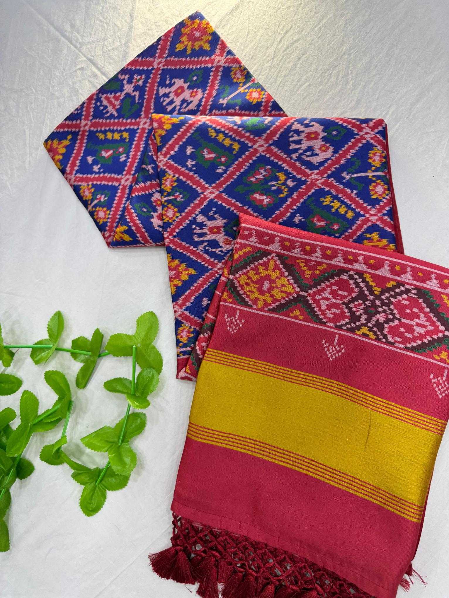 Ynf Pure Silk KESH532 MOTI MAHAL PATOLA Sarees Wholesale Designer Sarees Party Wear Sarees Fancy Sarees Manufacturer