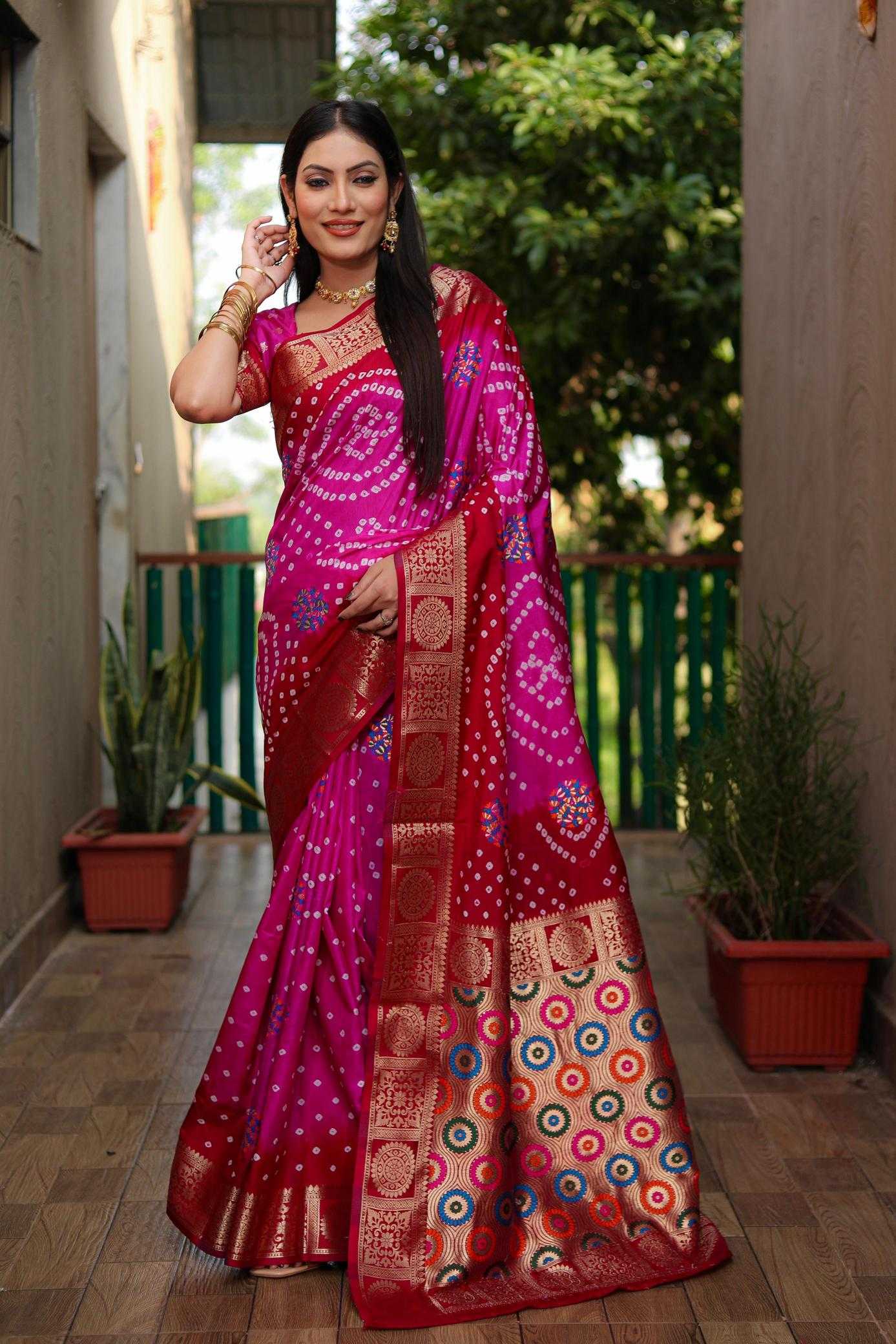 Ynf Pure Silk RIN183 ISHANI Silk Sarees Wholesale Traditional Silk Sarees Designer Silk Sarees Zari Border Silk Sarees Manufacturer