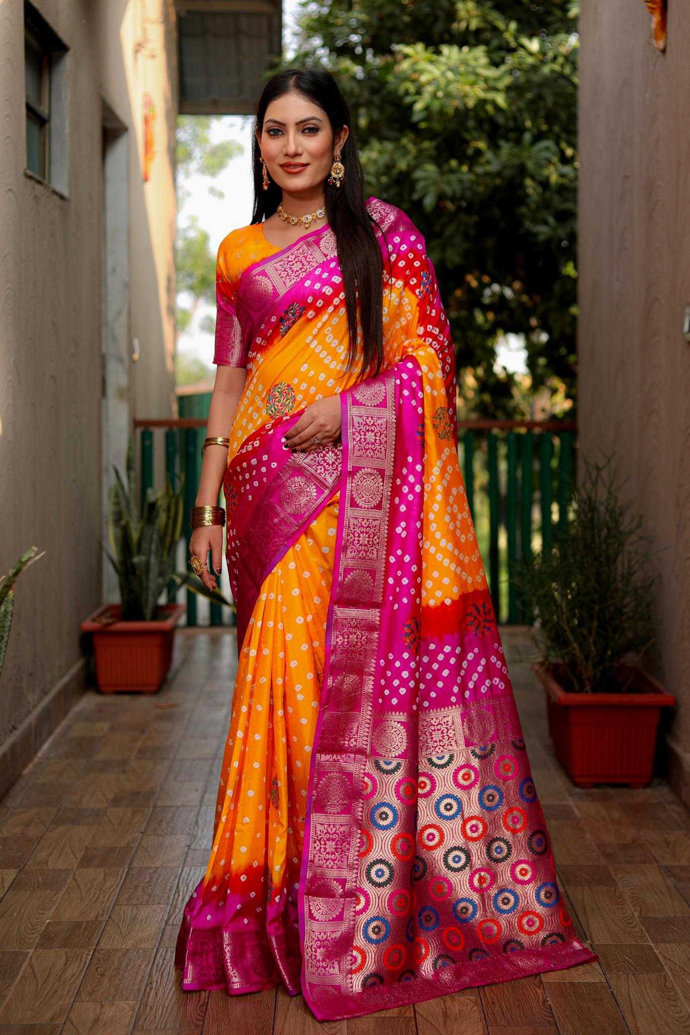Ynf Pure Silk RIN183 ISHANI Silk Sarees Wholesale Traditional Silk Sarees Designer Silk Sarees Zari Border Silk Sarees Manufacturer