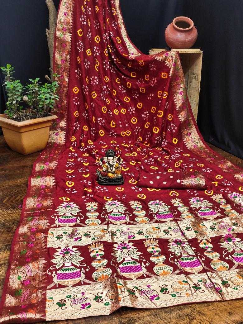 Ynf Pure Silk RIN183 KALASH Silk Sarees Wholesale Traditional Silk Sarees Designer Silk Sarees Zari Border Silk Sarees Manufacturer