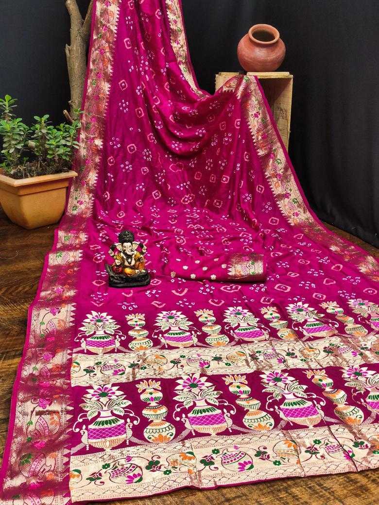 Ynf Pure Silk RIN183 KALASH Silk Sarees Wholesale Traditional Silk Sarees Designer Silk Sarees Zari Border Silk Sarees Manufacturer