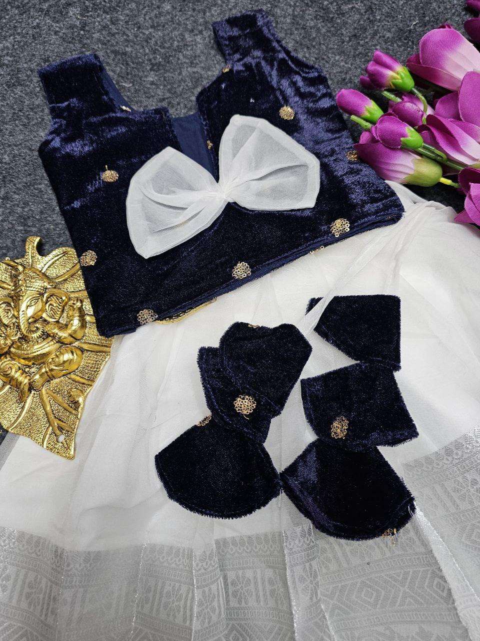 Ynf Pure Soft KESH493 ONAM Kids Wear Festive Collections Wholesale Kids Lehenga Kids Lehenga Choli Onam Collections Manufacturer