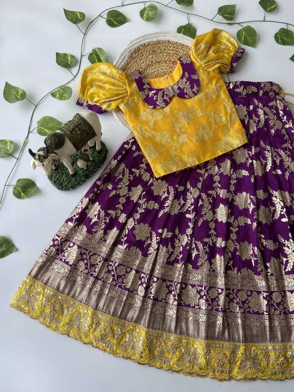 Ynf Pure Viscos KESH503 8033 Kids Wear Wholesale Kids Lehenga Kids Lehenga Choli Baby Girl Lehenga Manufacturer
