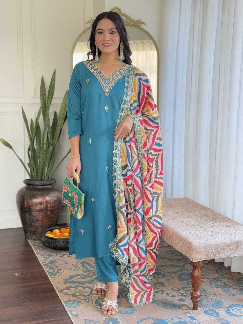 Ynf Pure Viscos KESH529 467 Suits & Dresses Wholesale Ladies Suits Embroidery Suits Party Wear Dresses Manufacturer