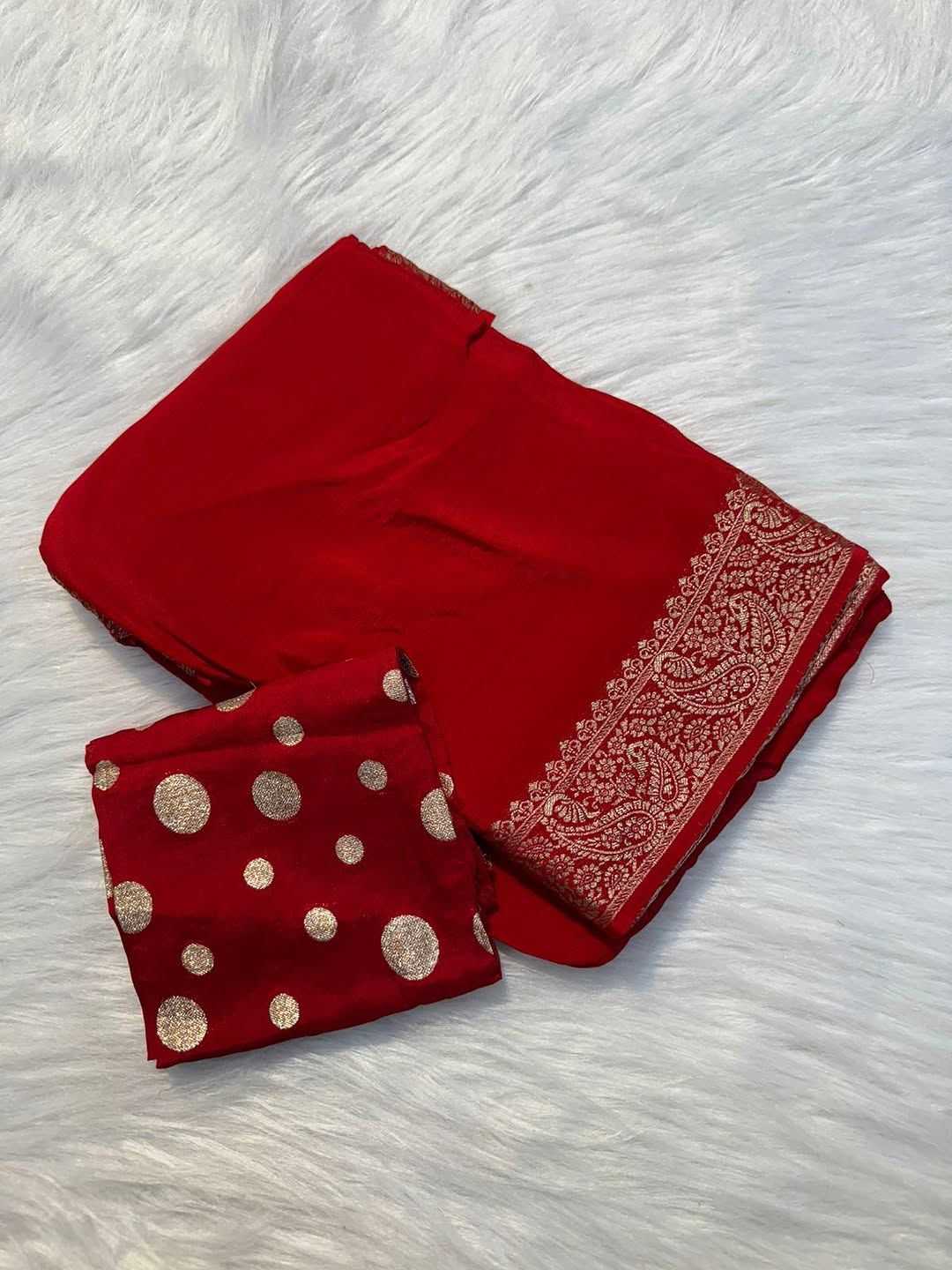 Ynf Pure Viscos RIN178 FERONS Sarees Wholesale Georgette Sarees Jacquard Saree Viscose Saree Manufacturer