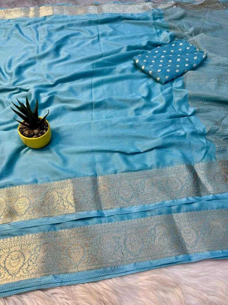 Ynf Pure Viscos RIN178 SINNER Sarees Wholesale Designer Sarees Jacquard Saree Viscose Saree Manufacturer