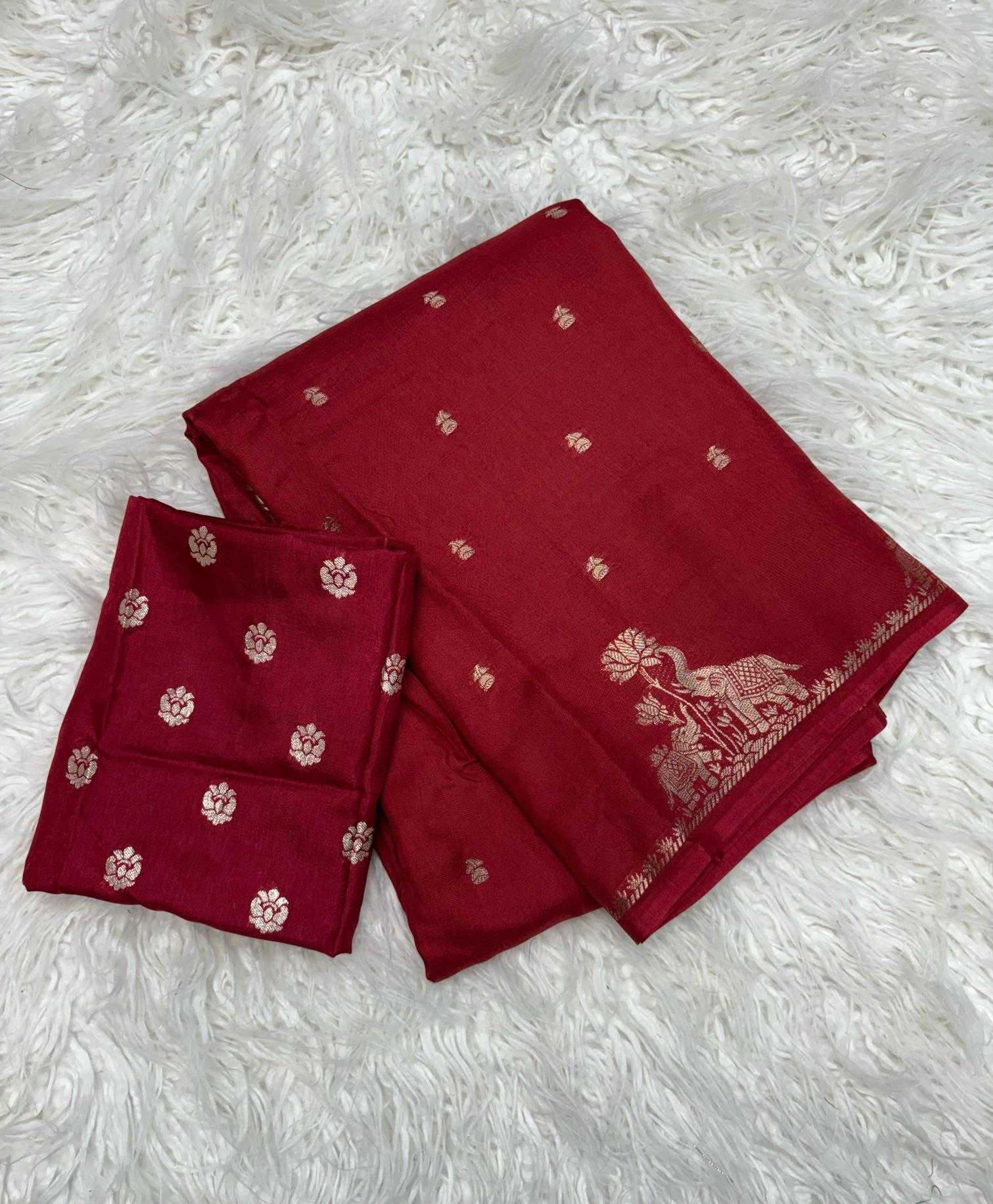 Ynf Pure Viscos RIN195 Russian Viscose Sarees Wholesale Designer Sarees Jacquard Saree Viscose Saree Manufacturer